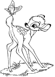 Barnfigurer bambi